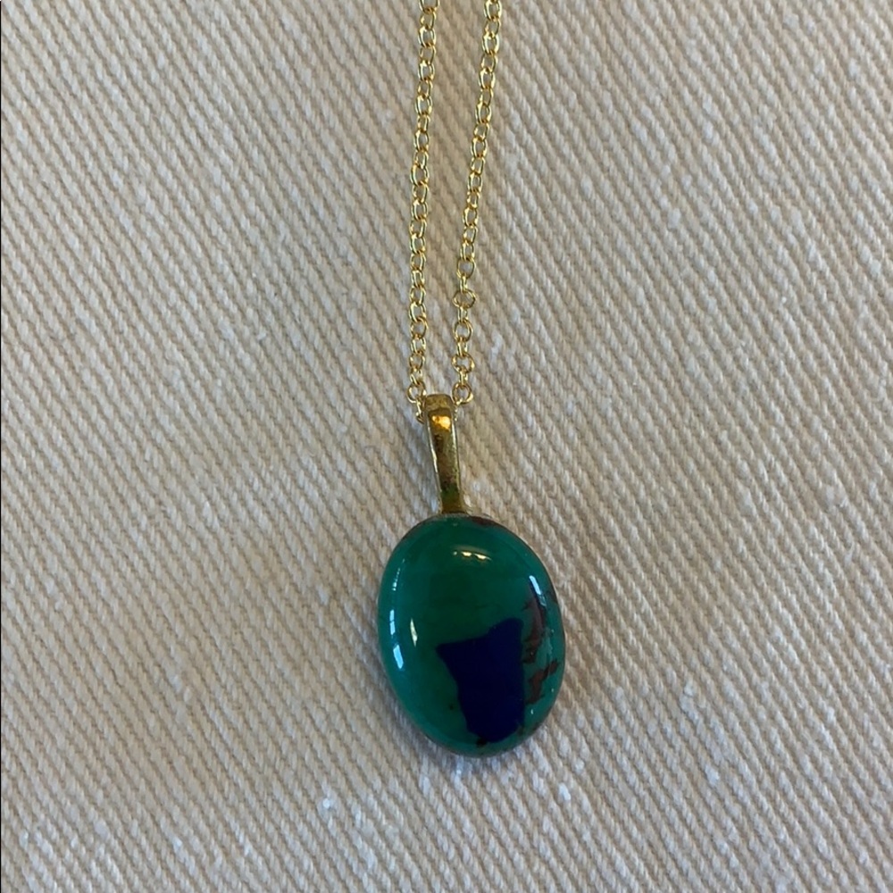 Glass fused pendent